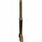 Ekena Millwork Davenport Rough Sawn Timber Gable Bracket, Western Red Cedar, 108"W x 68"H x 4"D x 6"F, 15/12 Pitch GBW108X68X0406DAV00RWR - alternate 5